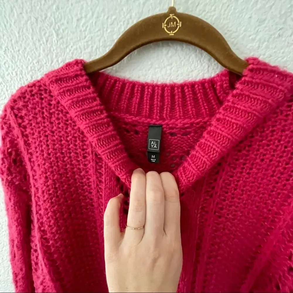 Alya pink dolman